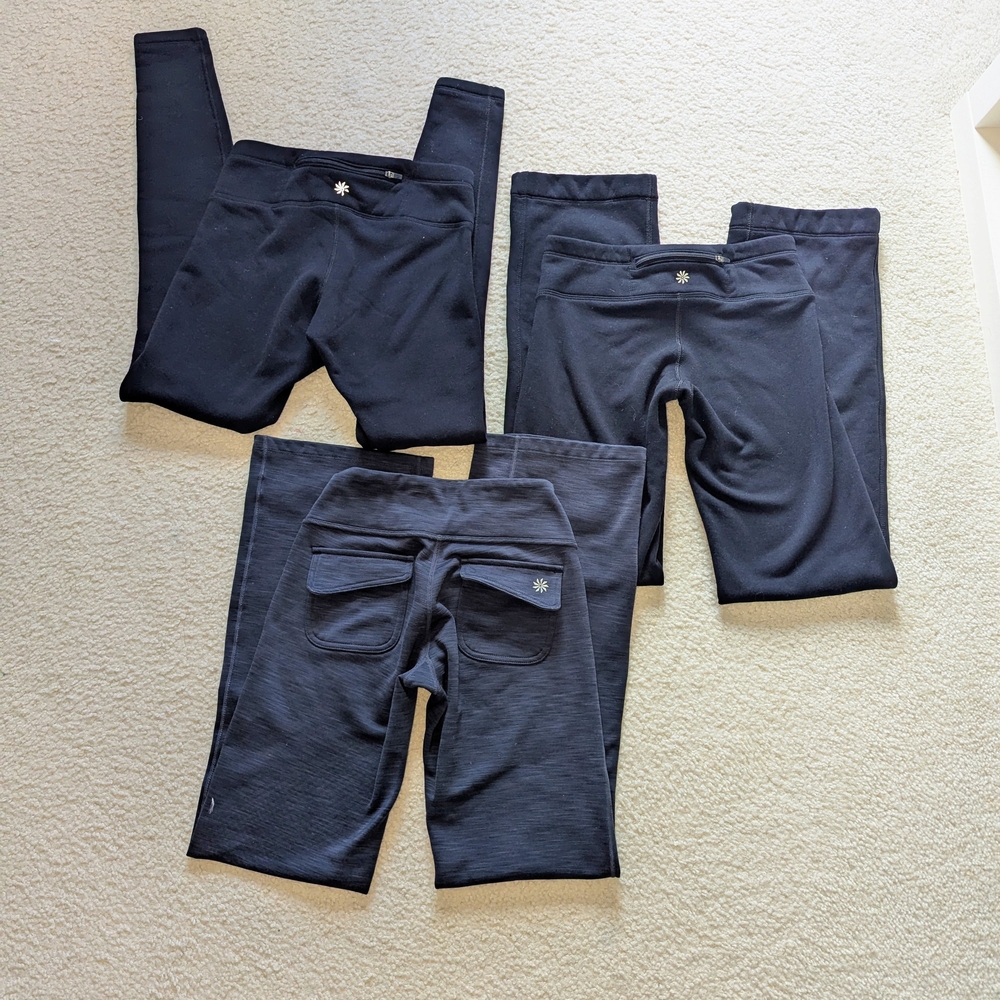 Athleta Women's Grey Yoga Leggings